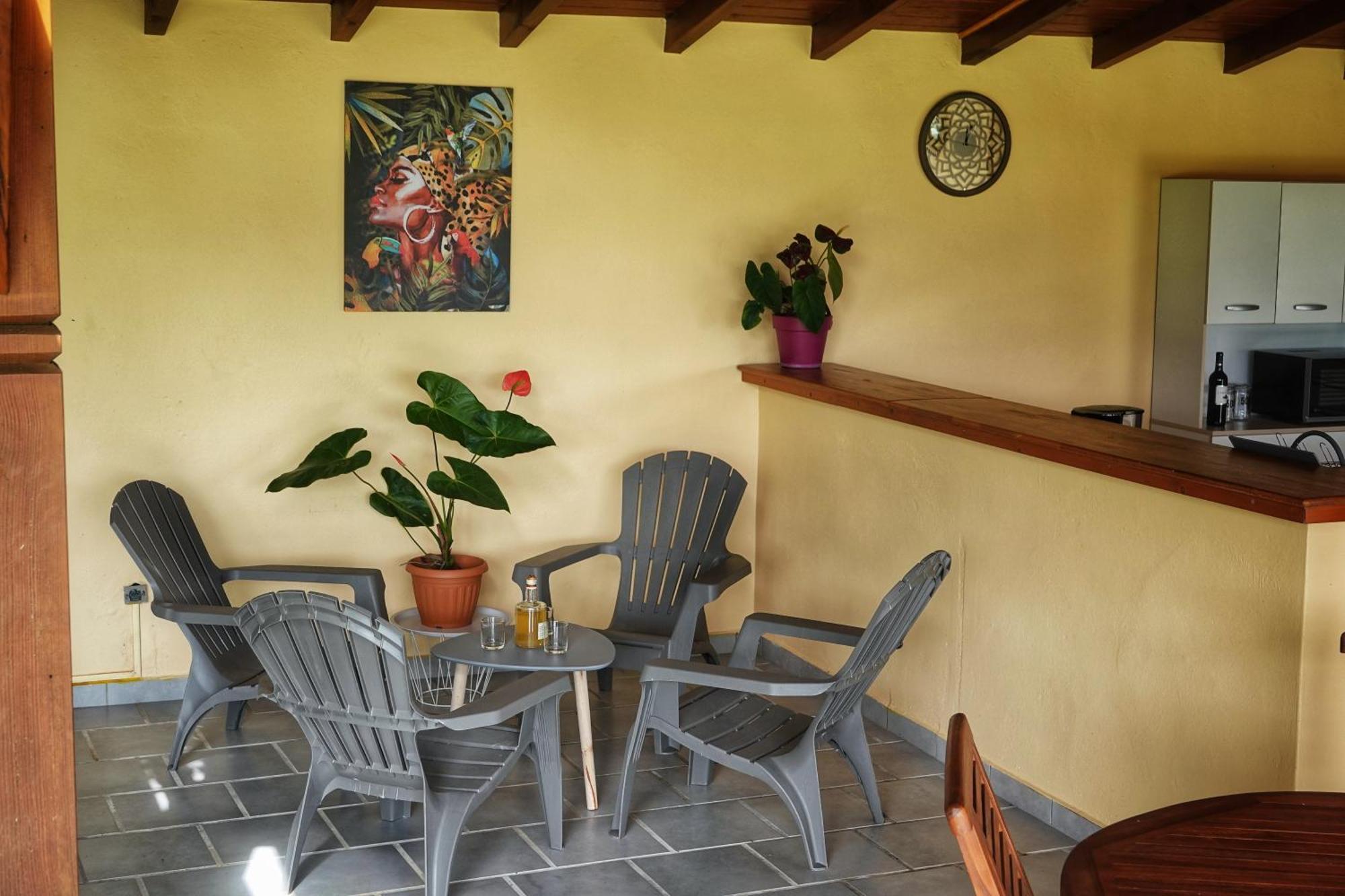 Les Gites Orchidees Bel'O Capesterre-Belle-Eau Szoba fotó